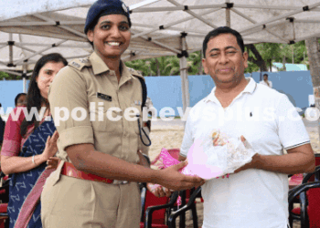 Police Honor Chief Secretary’s Service