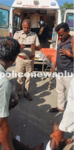 Private Bus Collides with Two-Wheeler