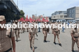 CPI Stages Cauvery Water Protest