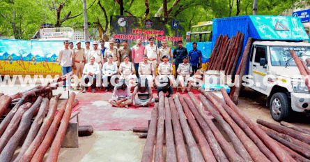 AP Police Seize Red Sanders