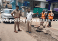 DCP Inspects Rain Affected Traffic