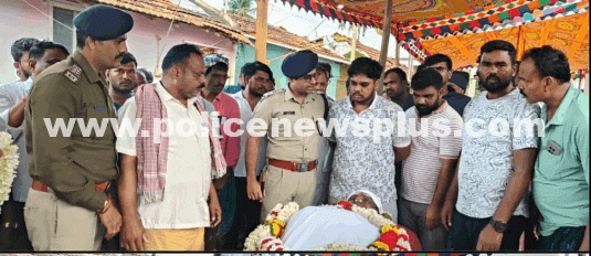 Agumbe Police Bid Respectful Farewell