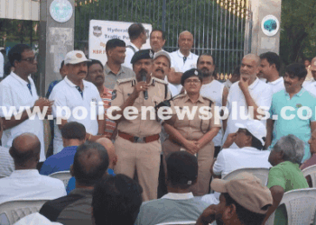 Hyderabad Traffic Police Engage KBR Walkers