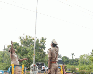Shirva Police Celebrate Independence Day