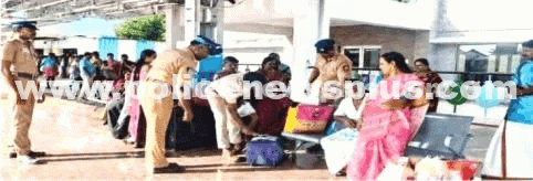 Intensive Security Checks at Stations