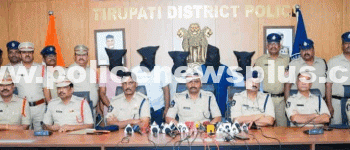 Tirupati Police Crack ₹1.5 Crore Theft