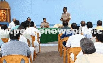 Police Awareness Meeting for Shop Owners
