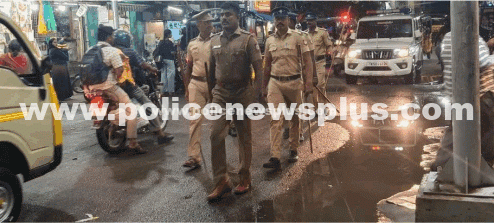 Night-time Police Patrols in Madurai City