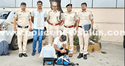 Excise Police Seize Ganja, Arrest Accused
