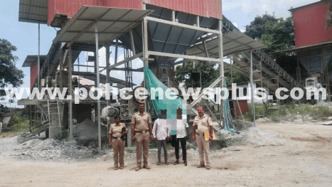 Police Crack Down on Illegal Stone Mining