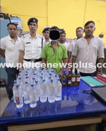 Airport Police Seize Illicit Liquor, Arrest Accused