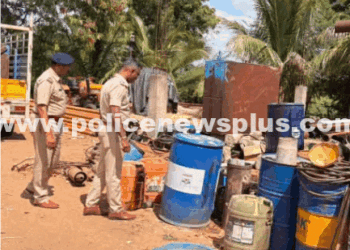 Chitradurga Police Probe Illegal Fuel Storage
