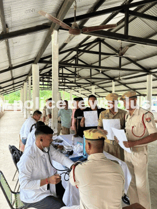Assam Police Organize Free Health Camp