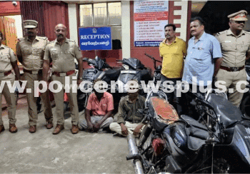 Police Arrest Two Two-Wheeler Theft Suspects