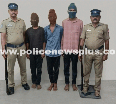 Three youths arrested for smuggling ganja