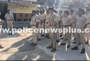 Kodagu SP Reviews Shanivarasanthe Police Station