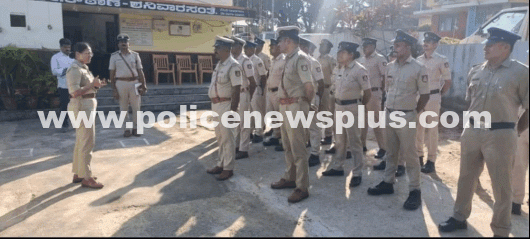 Kodagu SP Reviews Shanivarasanthe Police Station